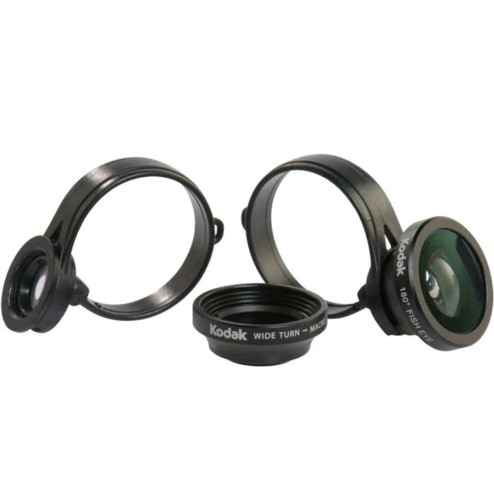 Kodak Universal 3-in-1 Universal Lens Set KDLN-BLSI-00G-0E1 - LX2001 - Homewares, Outdoor, Phone Accessories, Cases, Speakers, Headphones + More -