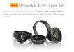 Kodak Universal 3-in-1 Universal Lens Set KDLN-BLSI-00G-0E1 - LX2001 - Homewares, Outdoor, Phone Accessories, Cases, Speakers, Headphones + More -