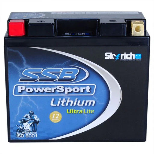 Motorcycle And Powersports Battery Lithium Ion Phosphate 12V 6Ah 120Cca By Ssb H - LX2001 - Homewares, Outdoor, Phone Accessories, Cases, Speakers, Headphones + More -