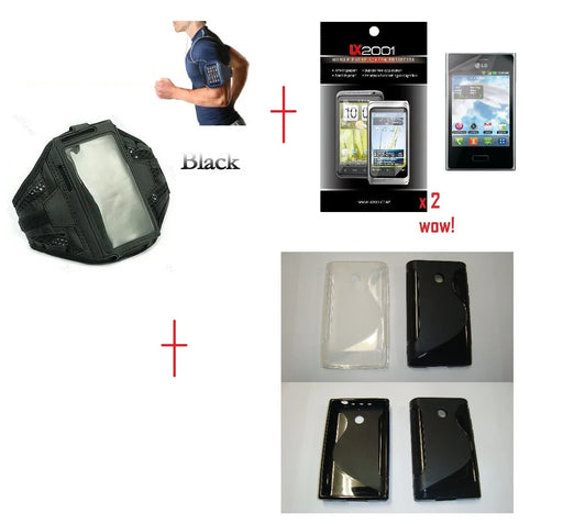 LG Optimus L3 E400 Sport Armband + Case - LX2001 - Homewares, Outdoor, Phone Accessories, Cases, Speakers, Headphones + More -