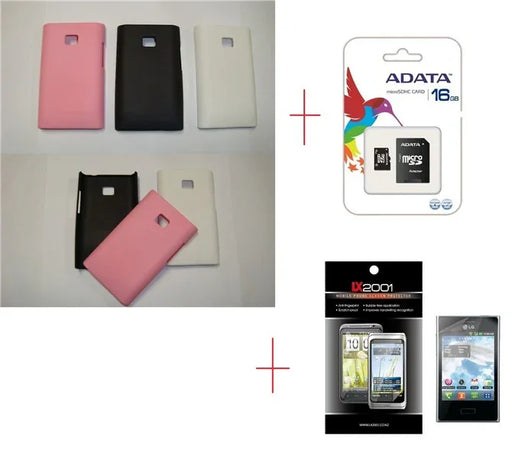 LG Optimus L3 E400 Case 16GB Card - LX2001 - Homewares, Outdoor, Phone Accessories, Cases, Speakers, Headphones + More -