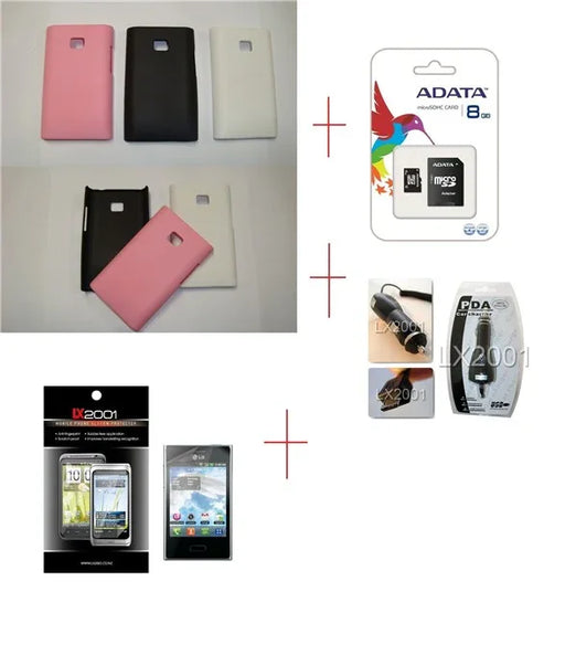 LG Optimus L3 E400 Case 8GB ChaRger - LX2001 - Homewares, Outdoor, Phone Accessories, Cases, Speakers, Headphones + More -