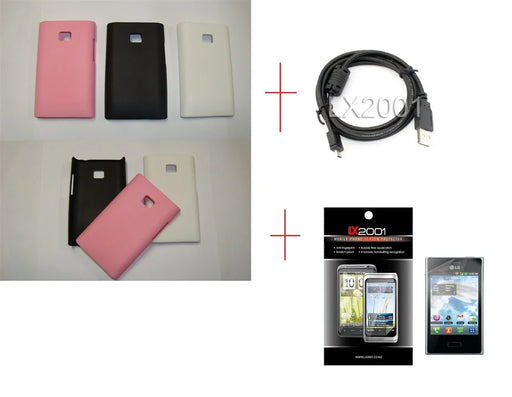 LG Optimus L3 E400 Hard Case USB PC Cable - LX2001 - Homewares, Outdoor, Phone Accessories, Cases, Speakers, Headphones + More -