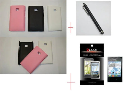 LG Optimus L3 E400 HARD Case + Stylus - LX2001 - Homewares, Outdoor, Phone Accessories, Cases, Speakers, Headphones + More -