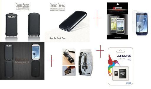 Samsung Galaxy S3 Leather 4GB MicroSD ChaRger - LX2001 - Homewares, Outdoor, Phone Accessories, Cases, Speakers, Headphones + More -