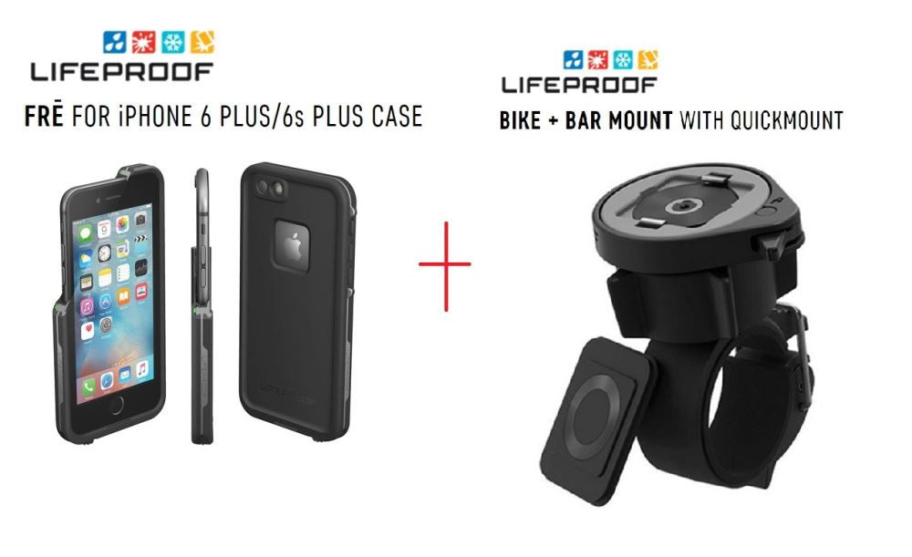 LifeProof Fre Case Apple iPhone 6S Plus PLUS LifeProof LifeActiv Bike Mount