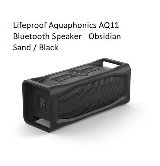 Lifeproof Aquaphonics AQ11 Bluetooth Speaker - Obsidian Sand / Black 77-53889