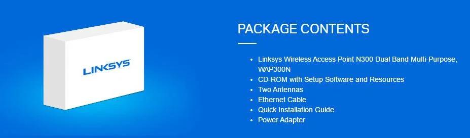 Linksys Wireless-N Access Point with Dual-Band WAP300N-AU WAP300N - LX2001 - Homewares, Outdoor, Phone Accessories, Cases, Speakers, Headphones + More -