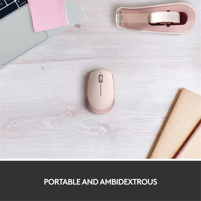 Logitech M171 Wireless Mouse - Rose - LX2001 - Homewares, Outdoor, Phone Accessories, Cases, Speakers, Headphones + More -