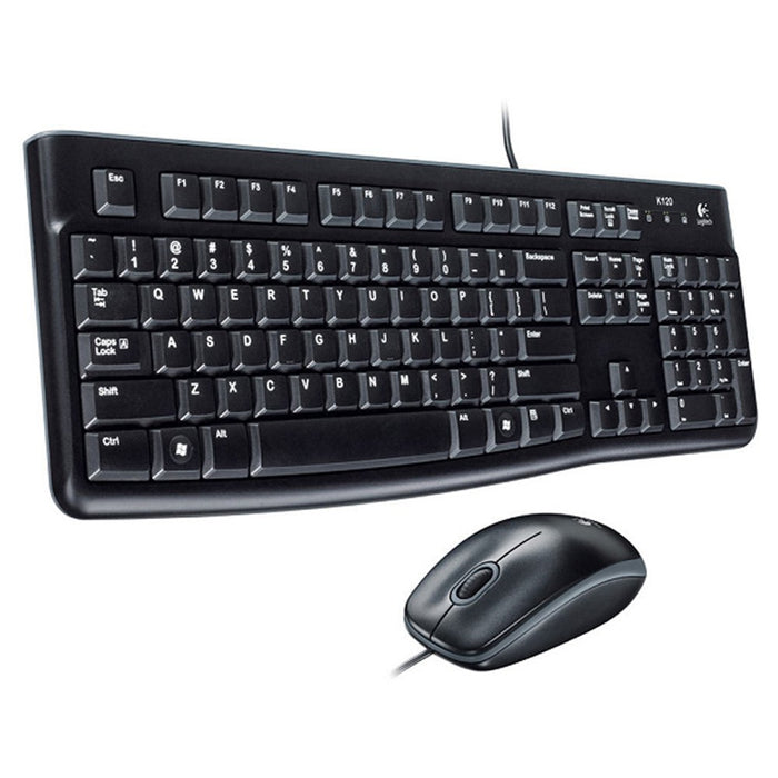 Logitech MK120 Wired Keyboard & Mouse Combo 920-002586