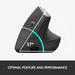Logitech MX Vertical Advanced Ergonomic Wireless Mouse - Black 910-005449 097855144478 - LX2001 - Homewares, Outdoor, Phone Accessories, Cases, Speakers, Headphones + More -