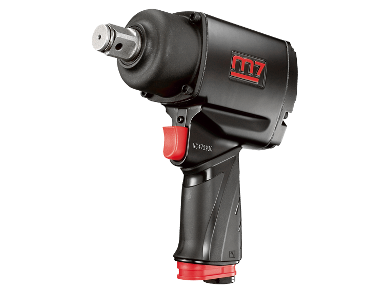 M7 Mighty Seven Air Impact Wrench 3/4" Drive Twin Hammer Quiet 1200FT NC-6236Q
