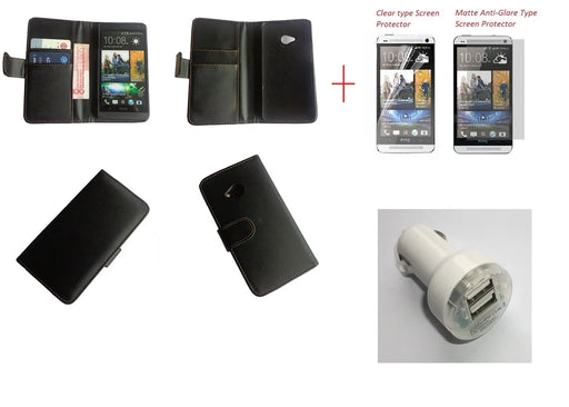 HTC ONE M7 Leather Case Dual USB Car Charger SP - LX2001 - Homewares, Outdoor, Phone Accessories, Cases, Speakers, Headphones + More -
