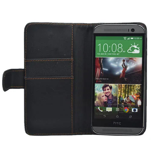 HTC ONE M8 Wallet Leather Case Charger Holder - LX2001 - Homewares, Outdoor, Phone Accessories, Cases, Speakers, Headphones + More -