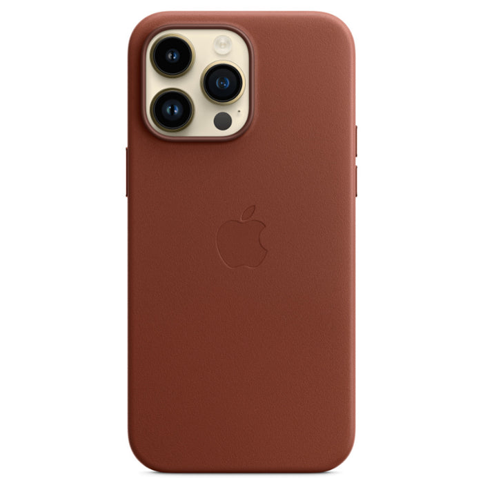 Apple iPhone 14 Pro Max Leather Case with MagSafe - Umber Brown