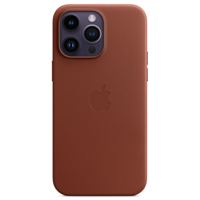 Apple iPhone 14 Pro Max Leather Case with MagSafe - Umber Brown