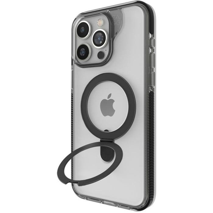 ZAGG Santa Cruz Snap Case w/ Ringstand iPhone 15 Plus - Black