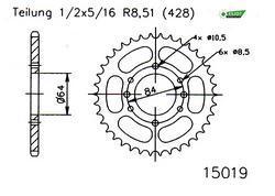 SPROCKET REAR PSYCHIC SUZUKI RM12575-77 TS100 73-82 TF100 81-85 TS125 75-82 DR125S 80-00 DR125 82-00 - LX2001 - Homewares, Outdoor, Phone Accessories, Cases, Speakers, Headphones + More -