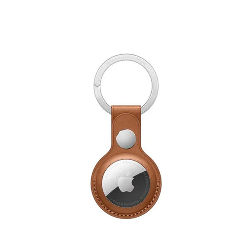Apple AirTag Leather Key Ring Saddle Brown - LX2001 - Homewares, Outdoor, Phone Accessories, Cases, Speakers, Headphones + More -