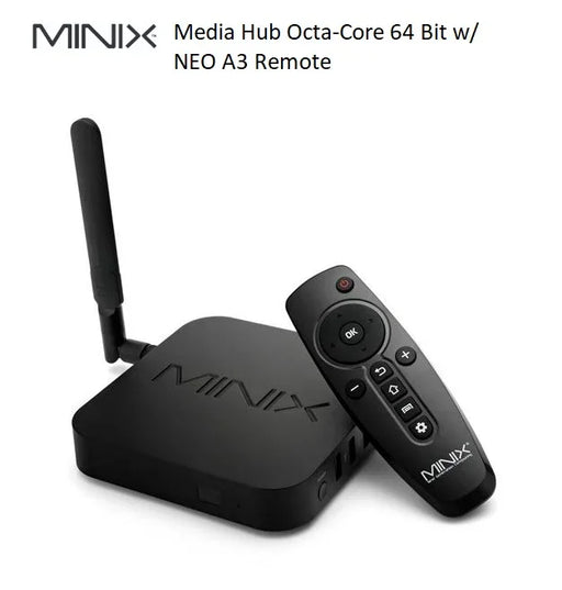 Media Hub Octa-Core MINIX 64 Bit w/ NEO A3 Remote U9-H - LX2001 - Homewares, Outdoor, Phone Accessories, Cases, Speakers, Headphones + More -