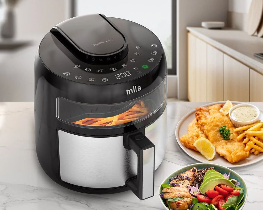 Mila EasyChef View 5L air fryer with quick view window & touch control MLA-200AF - LX2001 - Homewares, Outdoor, Phone Accessories, Cases, Speakers, Headphones + More -