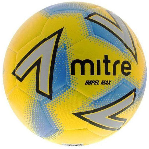 Mitre Impel Max Training Ball Size 5 - Yellow & Blue BB1120-5-YSU - LX2001 - Homewares, Outdoor, Phone Accessories, Cases, Speakers, Headphones + More -