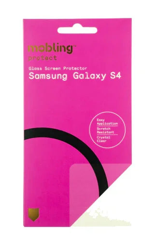 Samsung Galaxy S4 Mobling GLASS Screen Protector - LX2001 - Homewares, Outdoor, Phone Accessories, Cases, Speakers, Headphones + More -