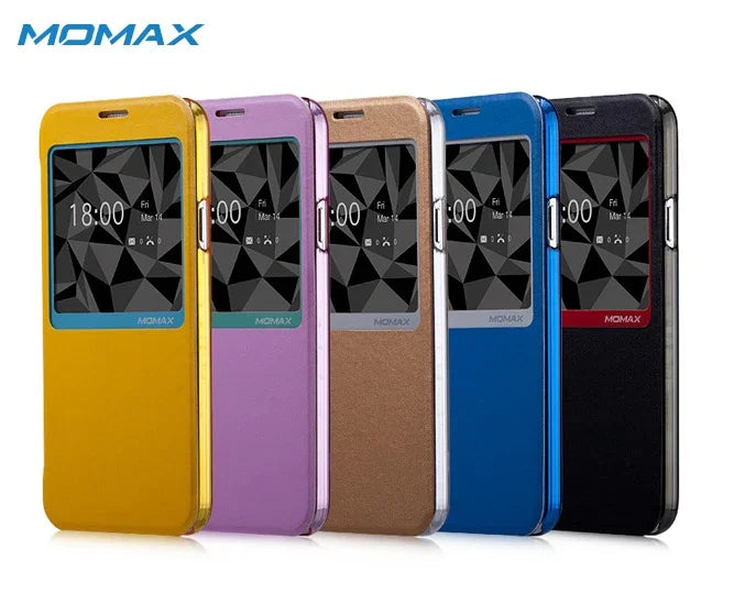 Momax Samsung Galaxy S5 Flip View Case GLASS SP - LX2001 - Homewares, Outdoor, Phone Accessories, Cases, Speakers, Headphones + More -