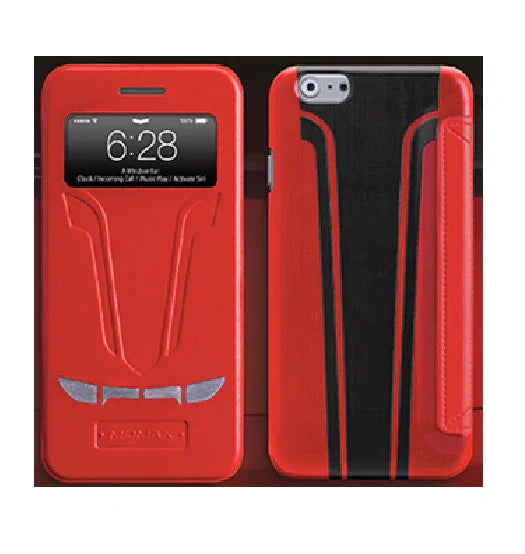 Momax Apple iPhone 6 6S 4.7" Flip Case Sports Car Design - Red - LX2001 - Homewares, Outdoor, Phone Accessories, Cases, Speakers, Headphones + More -