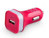 Momax XC USB 2.1A Car Charger - Pink SXSP - LX2001 - Homewares, Outdoor, Phone Accessories, Cases, Speakers, Headphones + More -