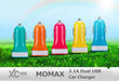 Momax XC USB 2.1A Car Charger - Yellow SXSY - LX2001 - Homewares, Outdoor, Phone Accessories, Cases, Speakers, Headphones + More -