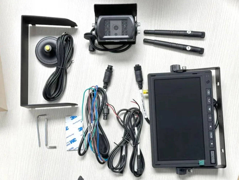 Mongoose Wireless 7" Commercial Hd Monitor + 1 Camera (For Up To 4 Cameras) MCK741WH - LX2001 - Homewares, Outdoor, Phone Accessories, Cases, Speakers, Headphones + More -