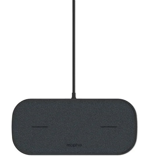 Mophie Dual Qi Wireless Charging Pad - Black AU 409903637 848467099874 - LX2001 - Homewares, Outdoor, Phone Accessories, Cases, Speakers, Headphones + More -