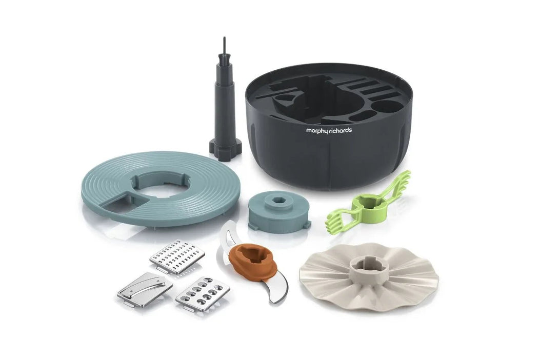 Morphy Richards Prepstar Compact Food Processor - Black 401014 05011832061911 - LX2001 - Homewares, Outdoor, Phone Accessories, Cases, Speakers, Headphones + More -