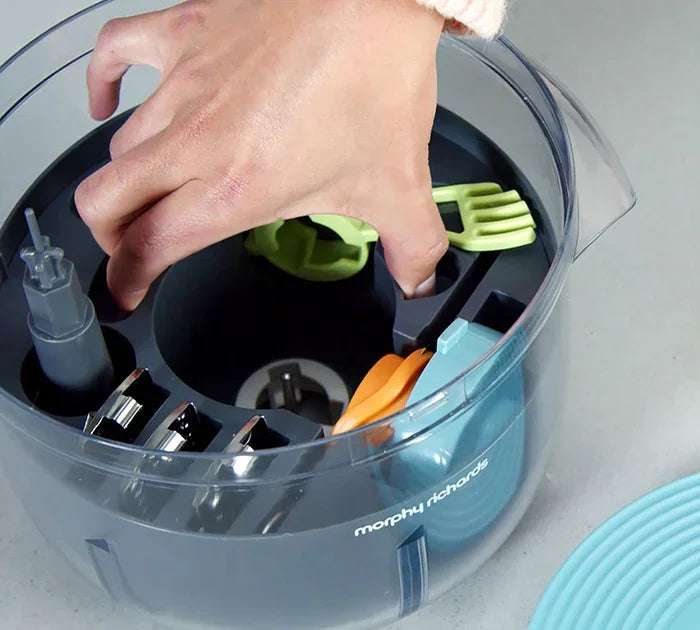 Morphy Richards Prepstar Compact Food Processor - Black 401014 05011832061911 - LX2001 - Homewares, Outdoor, Phone Accessories, Cases, Speakers, Headphones + More -