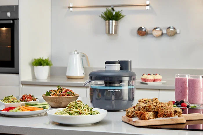 Morphy Richards Prepstar Compact Food Processor - Black 401014 05011832061911 - LX2001 - Homewares, Outdoor, Phone Accessories, Cases, Speakers, Headphones + More -