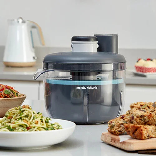 Morphy Richards Prepstar Compact Food Processor - Black 401014 05011832061911 - LX2001 - Homewares, Outdoor, Phone Accessories, Cases, Speakers, Headphones + More -