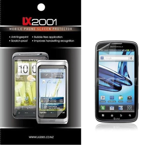 Motorola ATRIX 2 Screen Protector - LX2001 - Homewares, Outdoor, Phone Accessories, Cases, Speakers, Headphones + More -