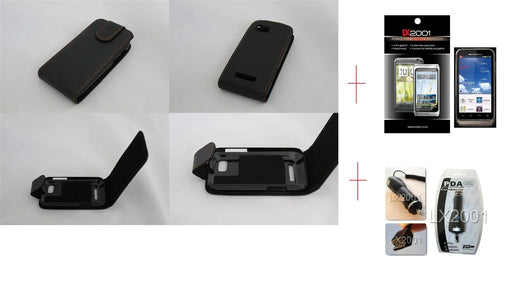 Motorola DEFY XT XT535 Leather Case + Car Charger - LX2001 - Homewares, Outdoor, Phone Accessories, Cases, Speakers, Headphones + More -