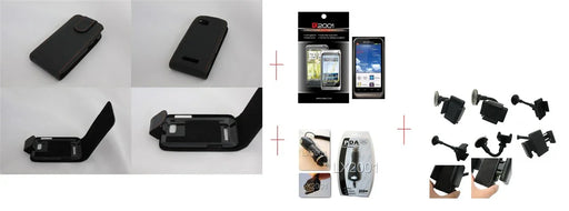 Motorola DEFY XT XT535 Leather Car Charger Holder - LX2001 - Homewares, Outdoor, Phone Accessories, Cases, Speakers, Headphones + More -