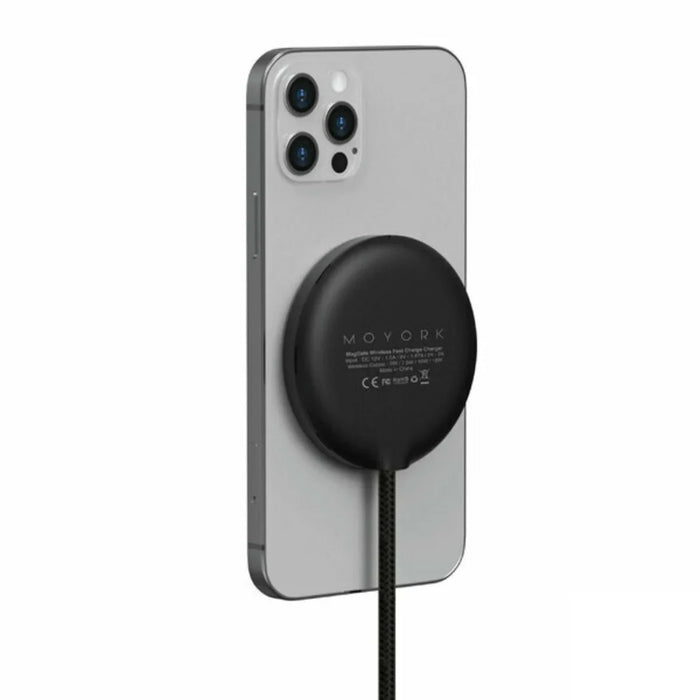 Moyork 15W Magnetic Wireless Tempered Glass Charge Pad MOYO-MS-15CP - LX2001 - Homewares, Outdoor, Phone Accessories, Cases, Speakers, Headphones + More -
