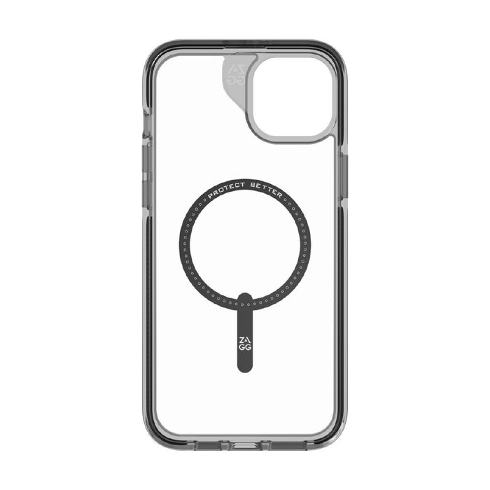 Zagg Santa Cruz Snap iPhone 15 Plus Case - Clear / Black