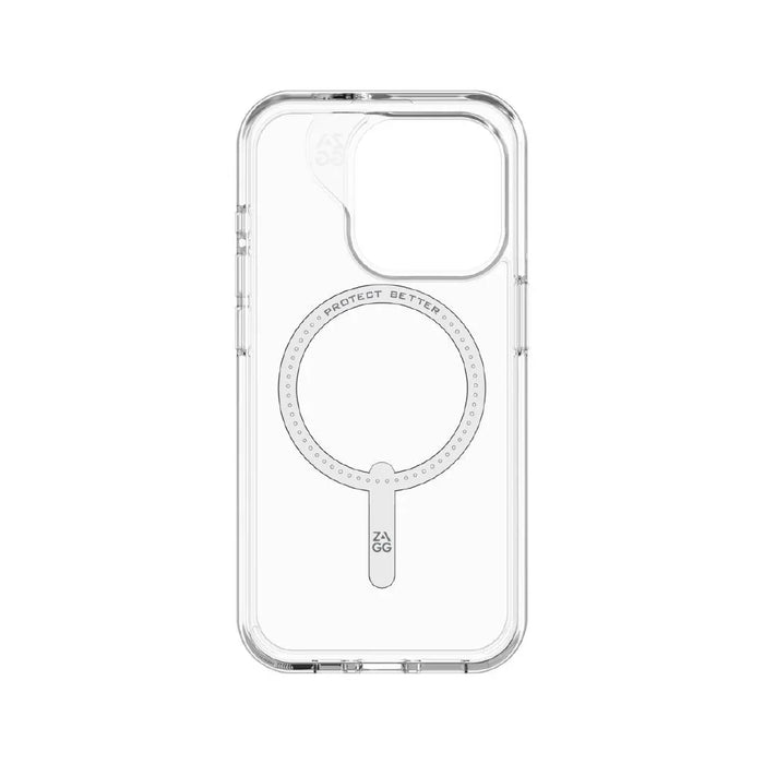 Zagg Crystal Palace Snap iPhone 15 Pro Case - Clear - LX2001 - Homewares, Outdoor, Phone Accessories, Cases, Speakers, Headphones + More -