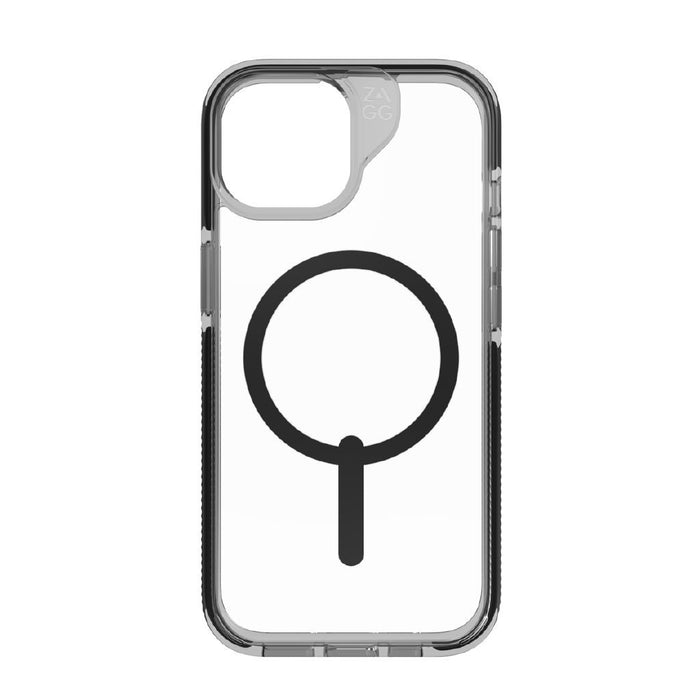 Zagg Santa Cruz Snap iPhone 15 Case - Clear / Black