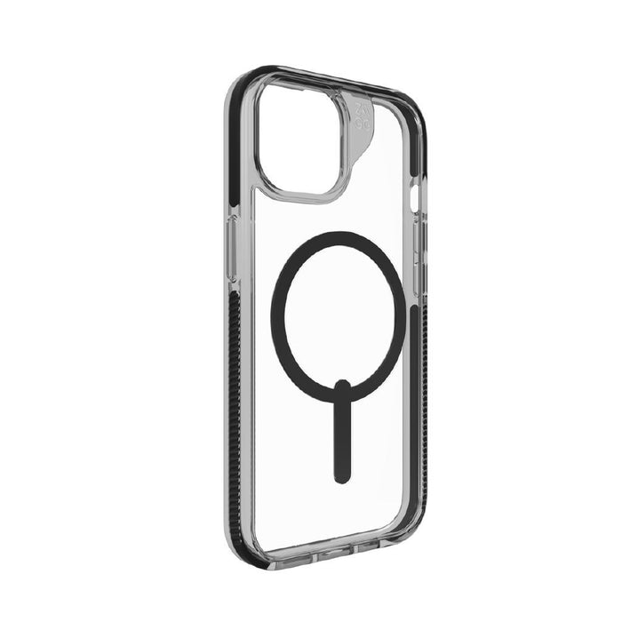 Zagg Santa Cruz Snap iPhone 15 Case - Clear / Black