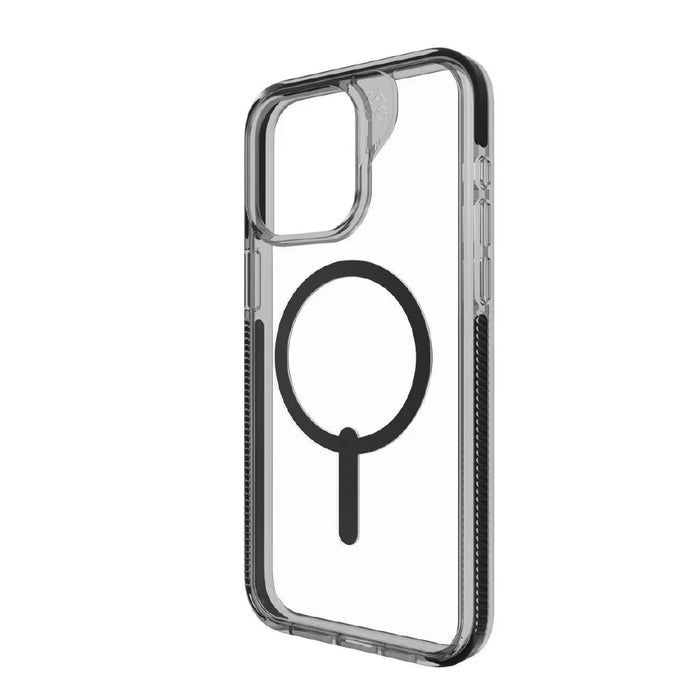 ZAGG Santa Cruz Snap iPhone 15 Pro Max Case - Clear / Black - LX2001 - Homewares, Outdoor, Phone Accessories, Cases, Speakers, Headphones + More -