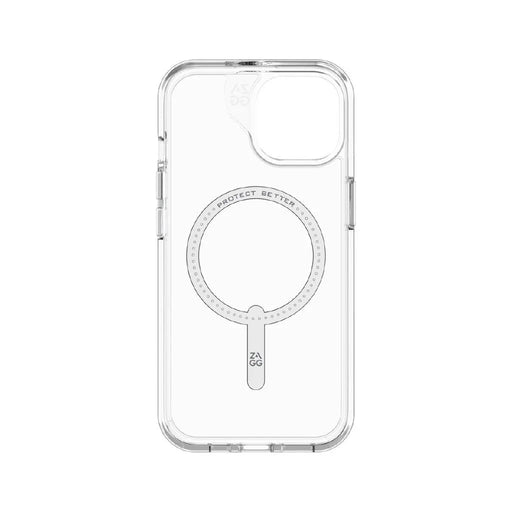 Zagg Crystal Palace Snap iPhone 15 Case - Clear - LX2001 - Homewares, Outdoor, Phone Accessories, Cases, Speakers, Headphones + More -