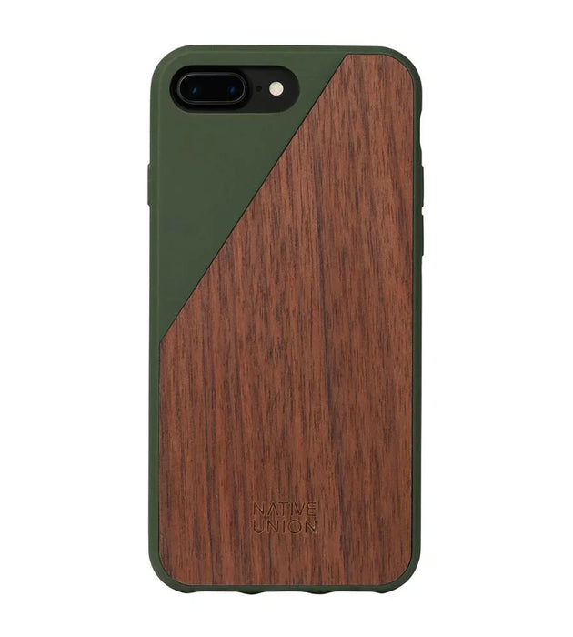 Apple iPhone 7 Plus NATIVE UNION Clic Wooden Case CLIC-BLK-WD-7P CLIC-MAR-WD-7P CLIC-OLI-WD-7P CLIC-WHT-WD-7P - LX2001 - Homewares, Outdoor, Phone Accessories, Cases, Speakers, Headphones + More -