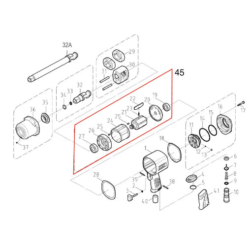 M7 Cylinder Assembly (19-27) For Nc-6266 - LX2001 - Homewares, Outdoor, Phone Accessories, Cases, Speakers, Headphones + More -