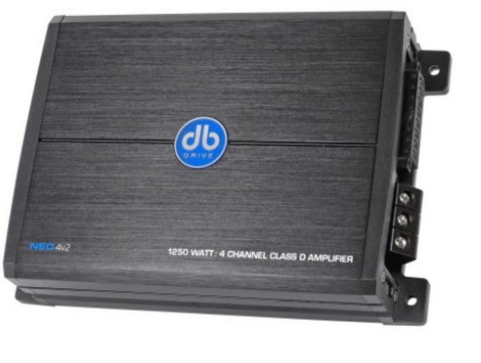 Db Drive Amp Amplifier Neov2 4Ch - 4 X 125W Rms @ 4 Ohm